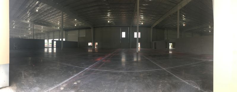 Panoramic view Inside Receiving and Storage Area